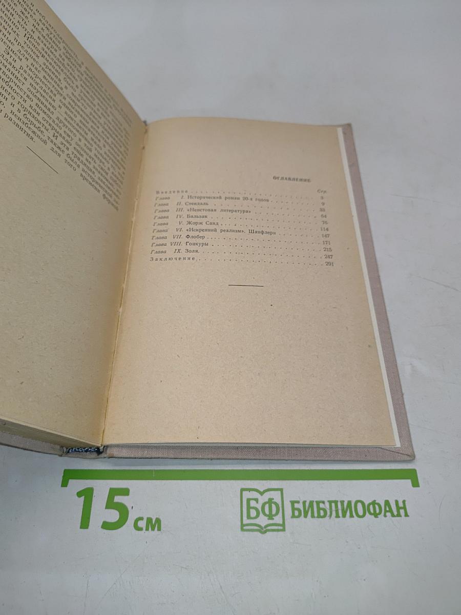 Французский роман XIX века