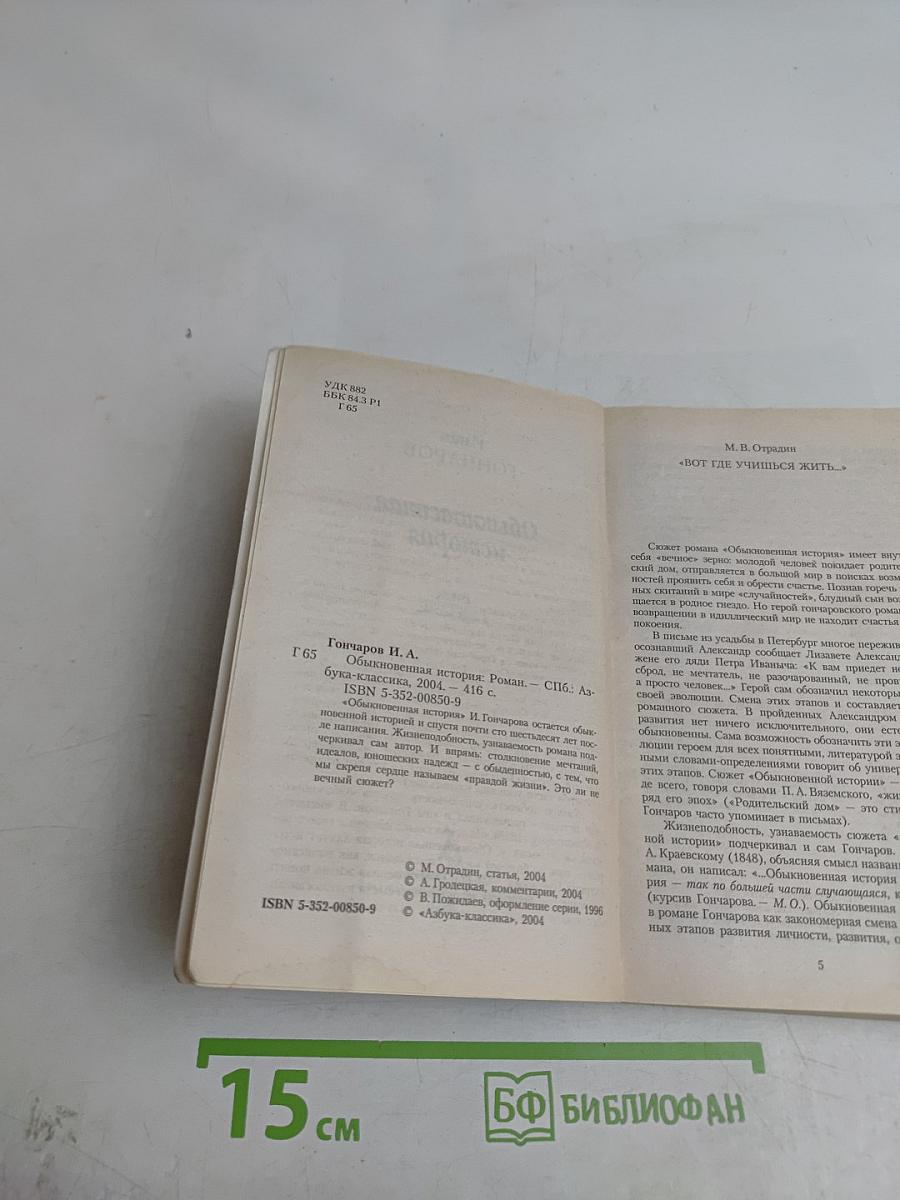 Обыкновенная история