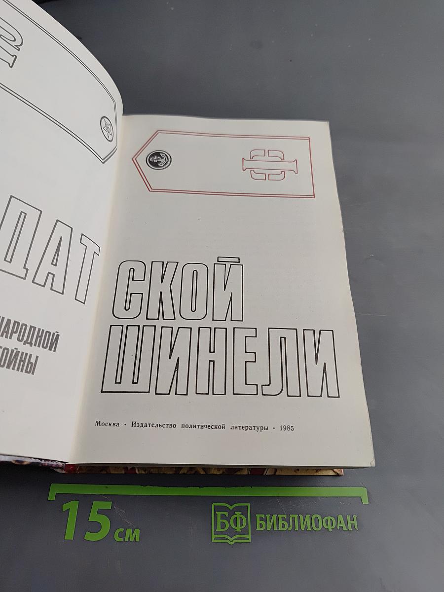 В солдатской шинели