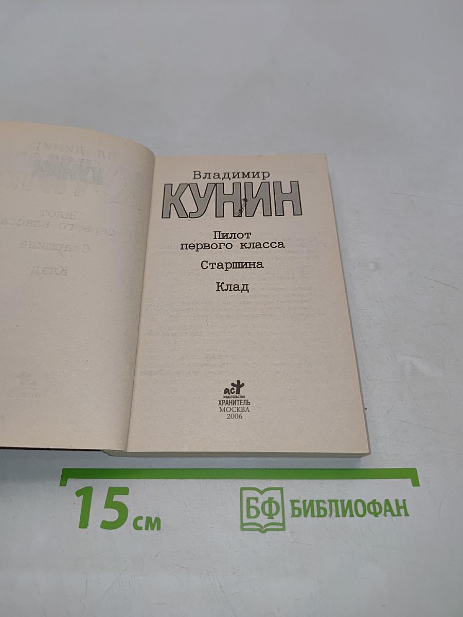 Пилот первого класса. Старшина. Клад