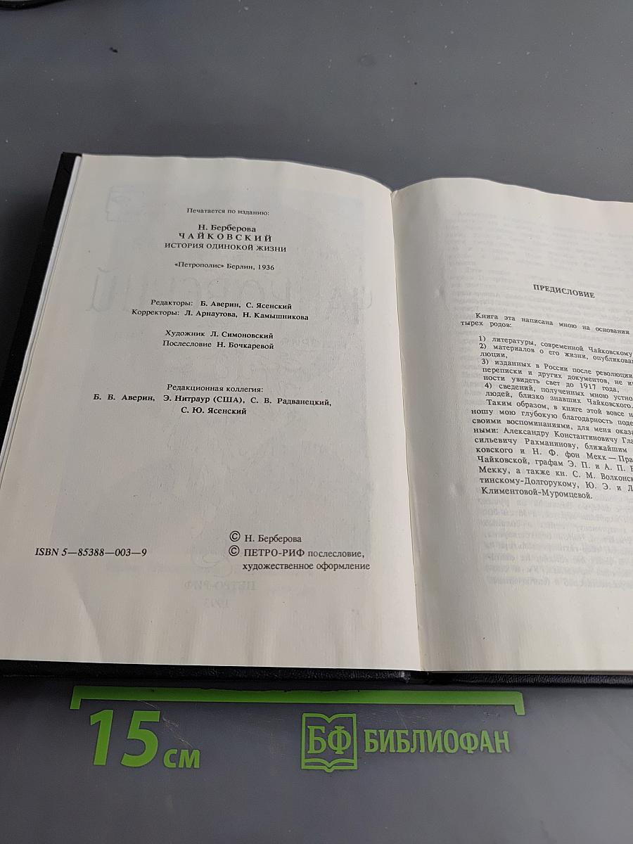 Чайковский. История одинокой жизни