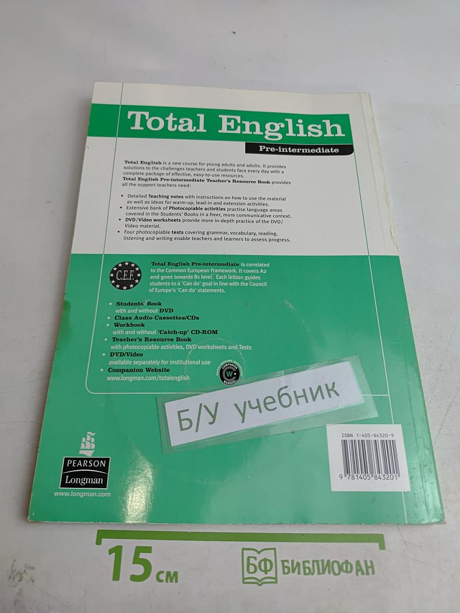 Total English Pre-intermediate Teacher's Resource Book