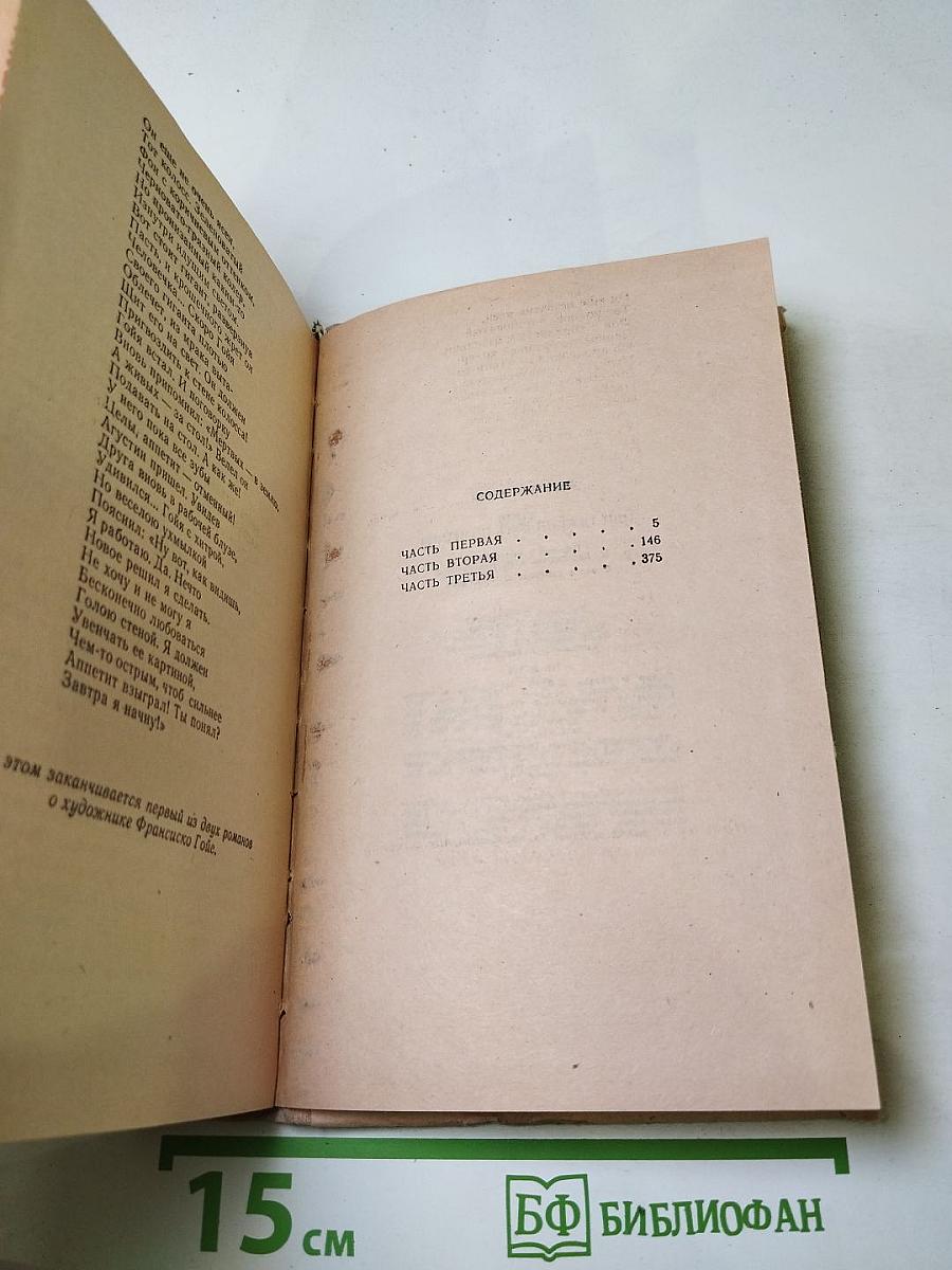 Гойя, или Тяжкий путь познания