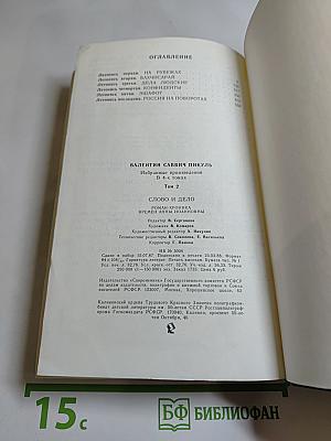 Слово и дело. Роман-хроника времен Анны Иоанновны. Том 2