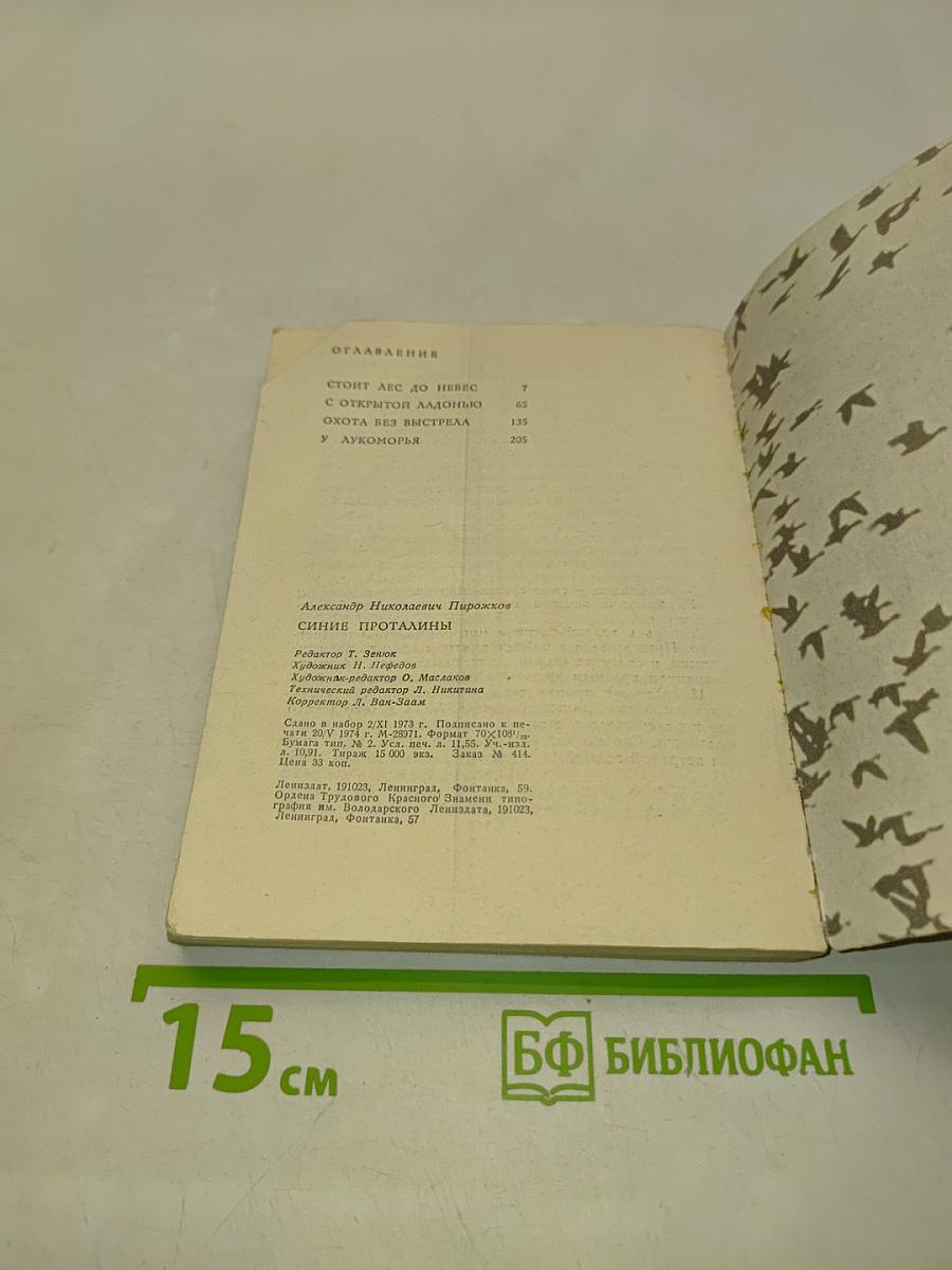 Синие проталины