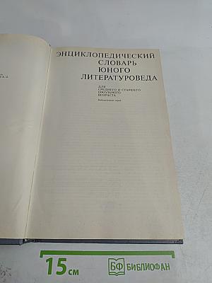 Энциклопедический словарь юного литературоведа