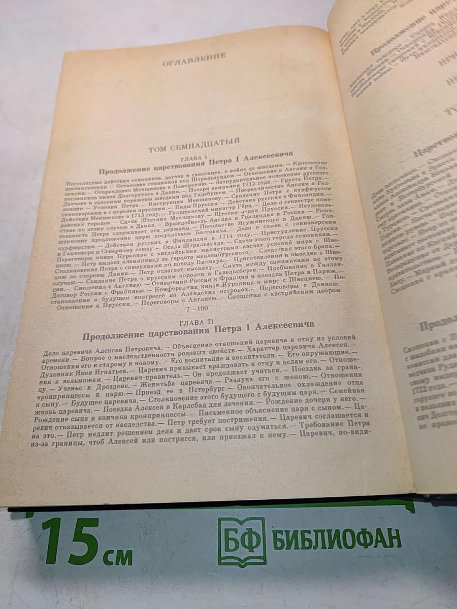 Сочинения. Книга IX. История России с древнейших времен. Тома 17-18