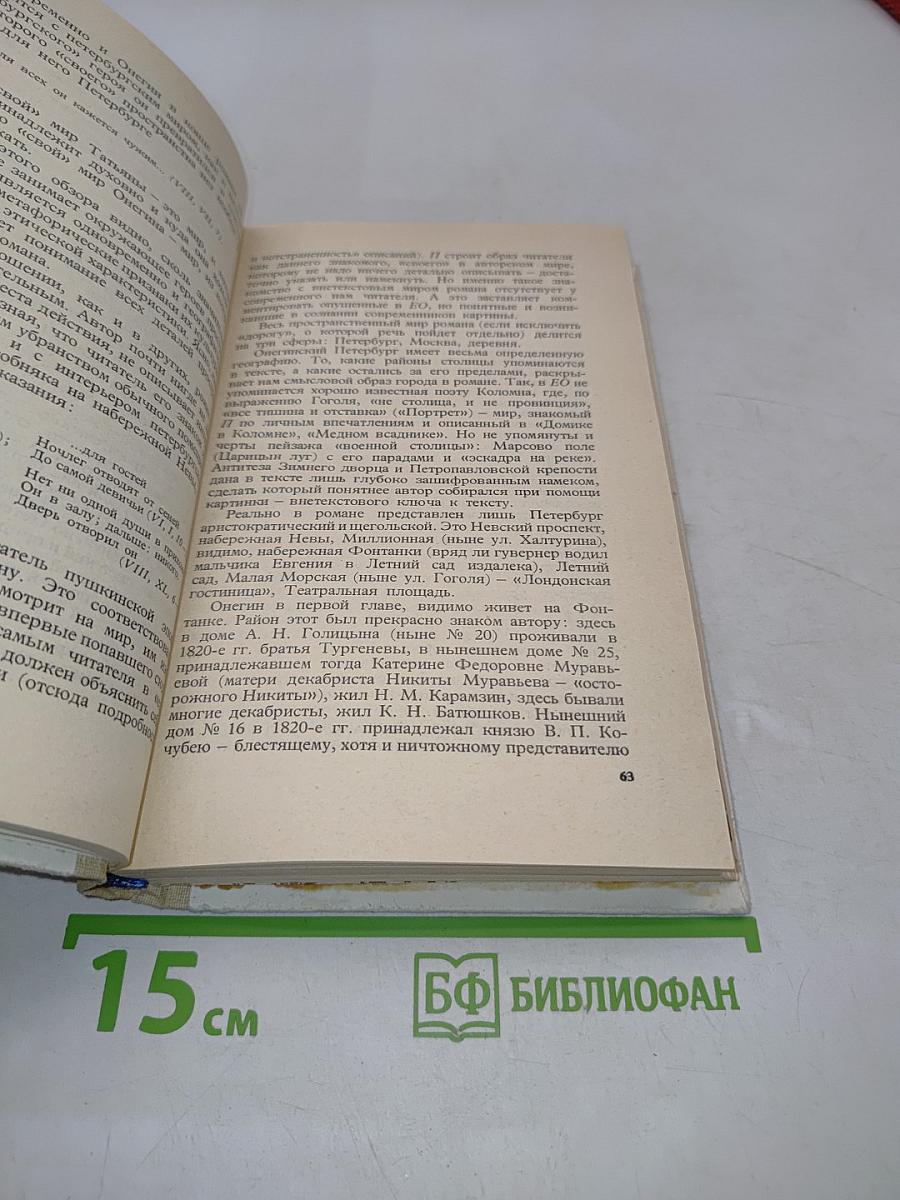 Евгений Онегин. Роман А.С. Пушкина. Комментарий. Пособие для учителя. Издание второе