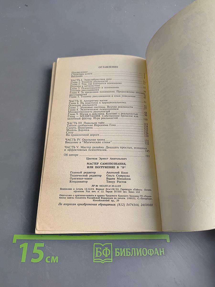 Мастер самопознания, или Погружение в "Я" (Психономика)