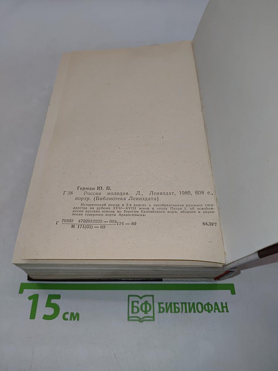 Россия молодая. Книга первая