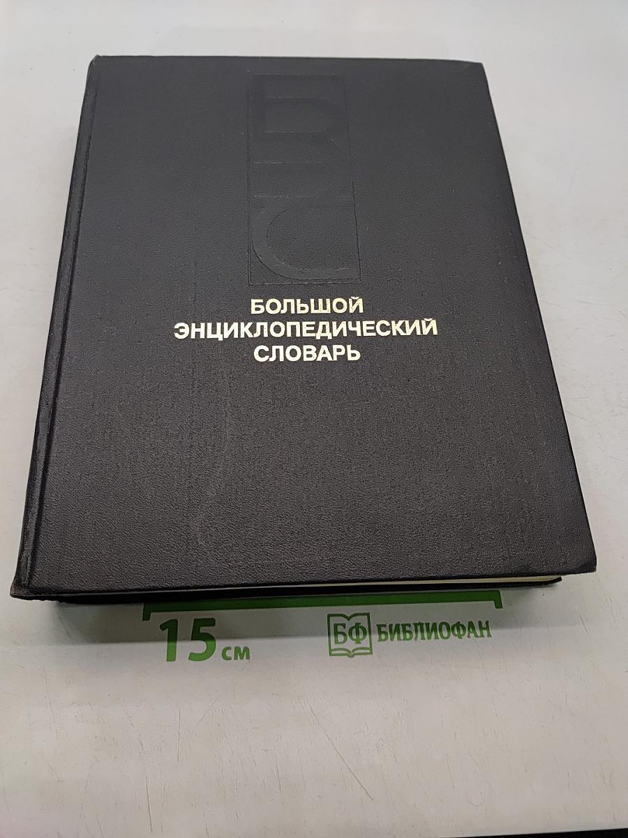 Большой энциклопедический словарь. Том 2