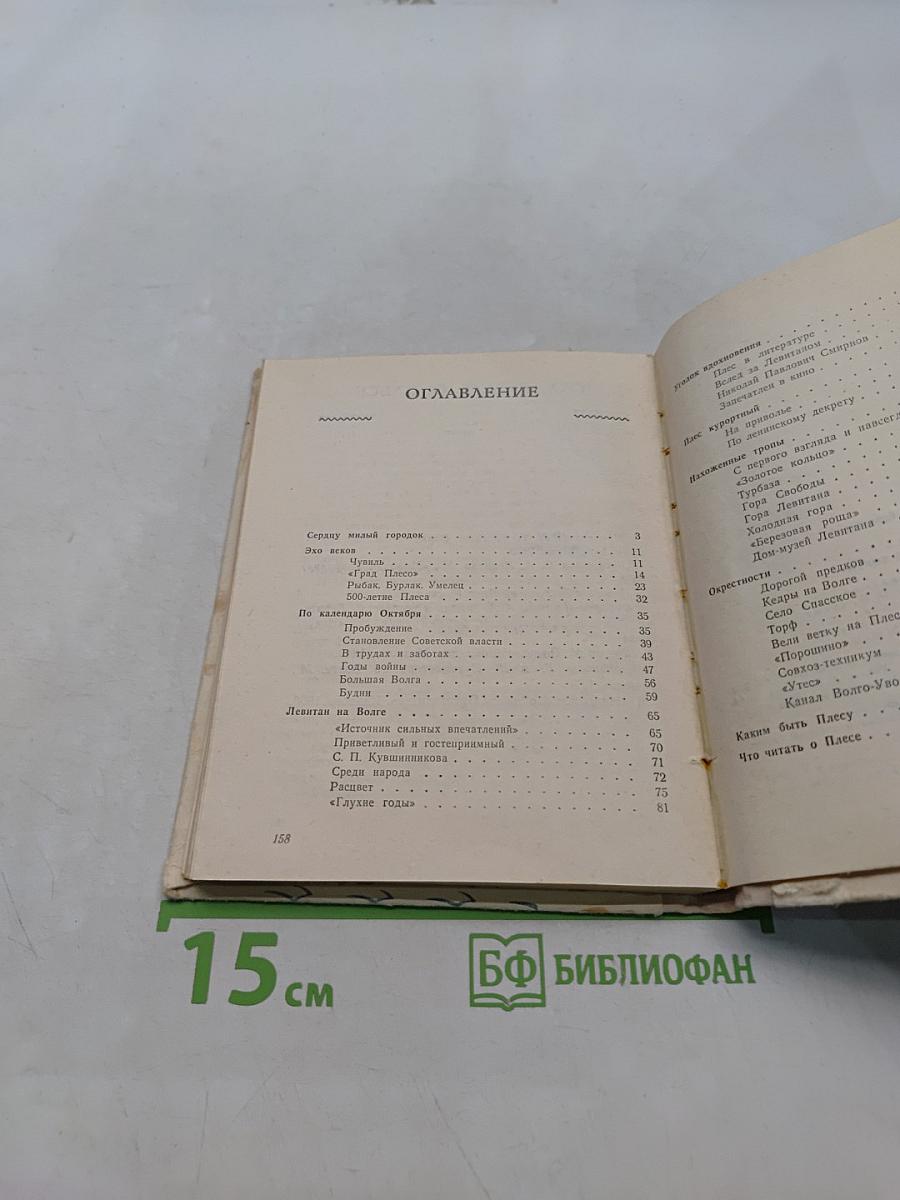 Плес. Жемчужина Волги