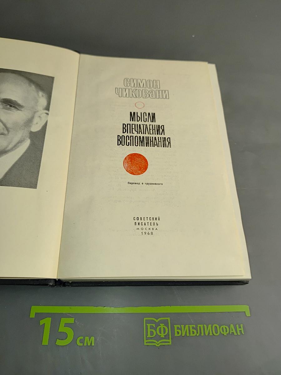 Мысли, впечатления, воспоминания
