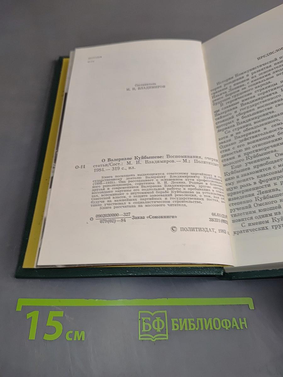 О Валериане Куйбышеве