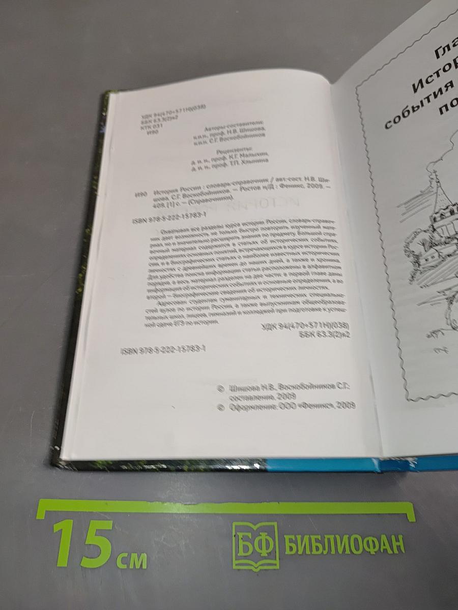 История России. Словарь-справочник
