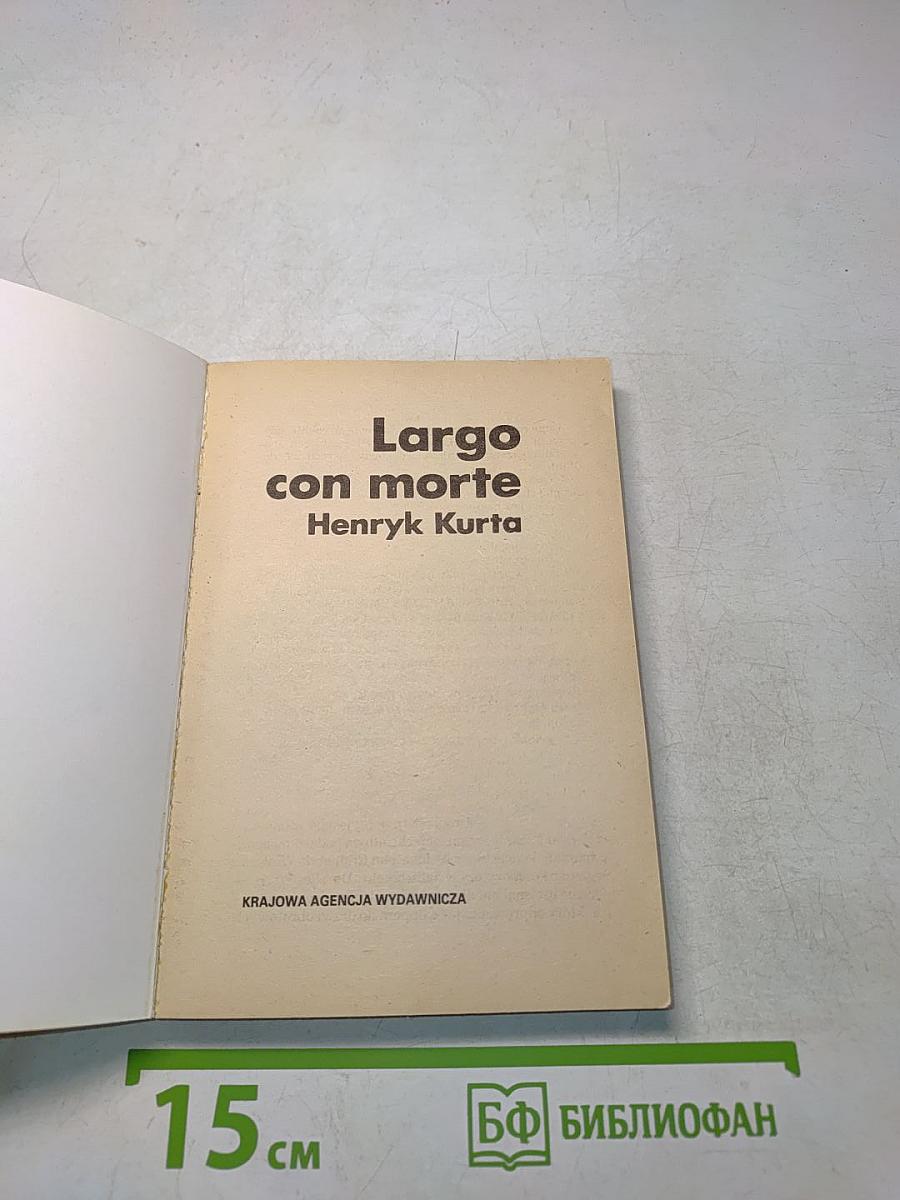Largo con morte