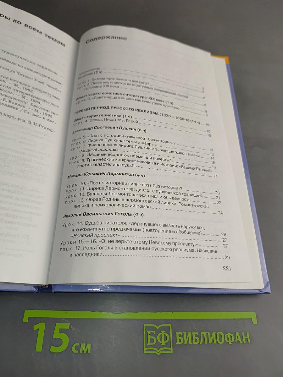 Русская литература. В 10 классе. Книга для учителя