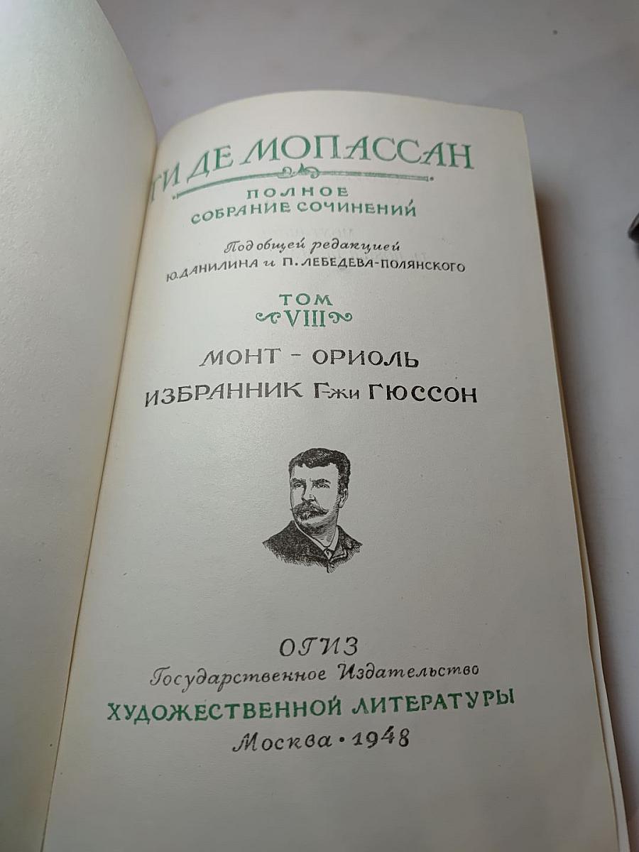 Полное собрание сочинений. Том VIII. Монт-Ориоль. Избранник г-жи Гюссон