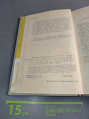 История русской литературы XIX века. Вторая половина