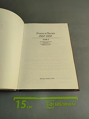 Книга в России 1861-1881. Том 3