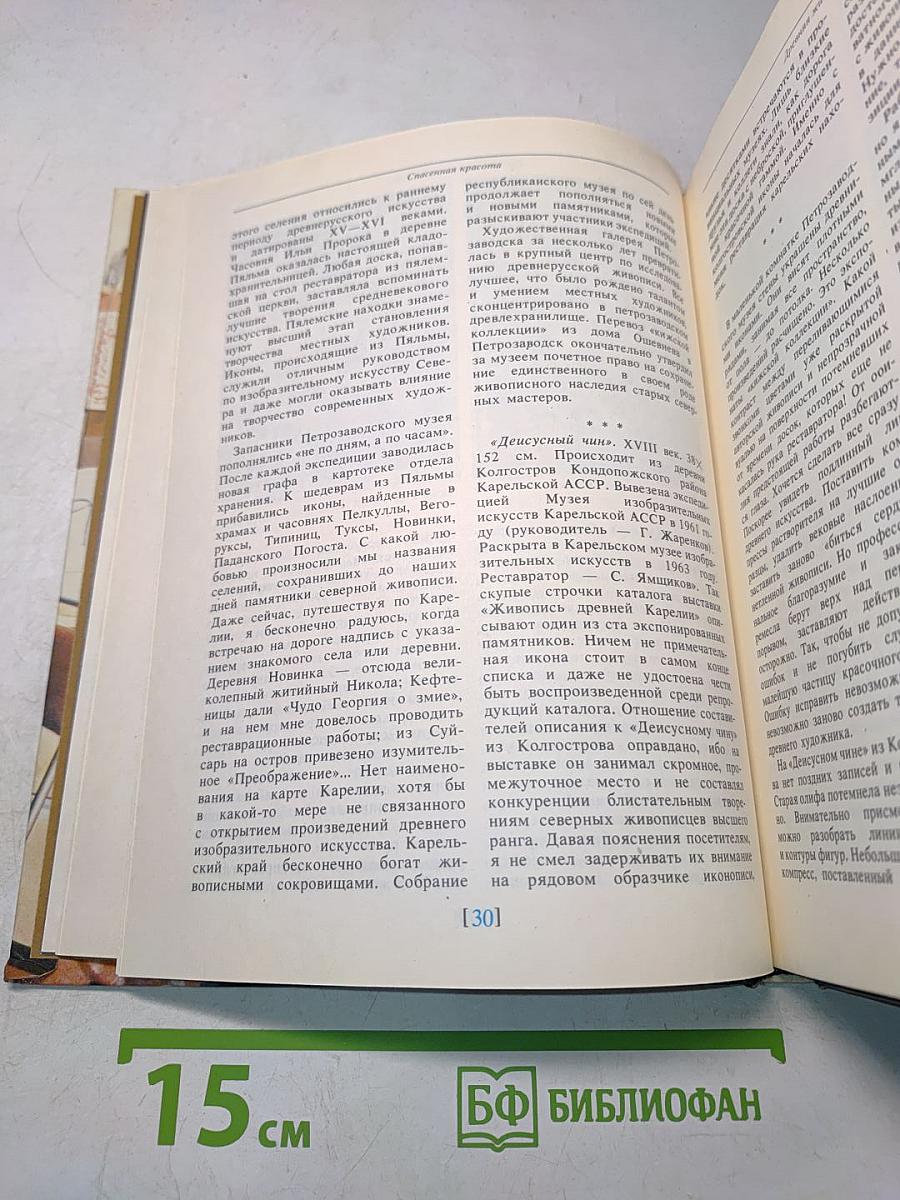 Спасенная красота. Рассказы о реставрации памятников искусства. Книга для учащихся старших классов