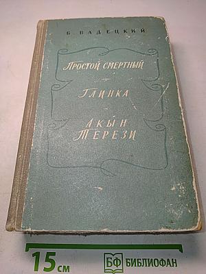 Простой смертный. Глинка. Акын Терези