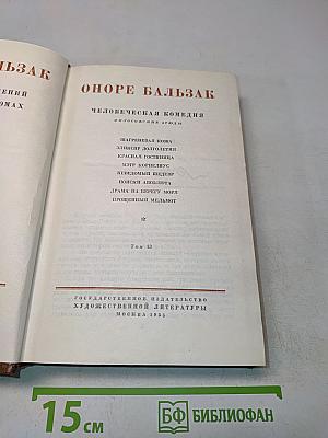 Оноре Бальзак. Человеческая комедия. Философские этюды. Том 13