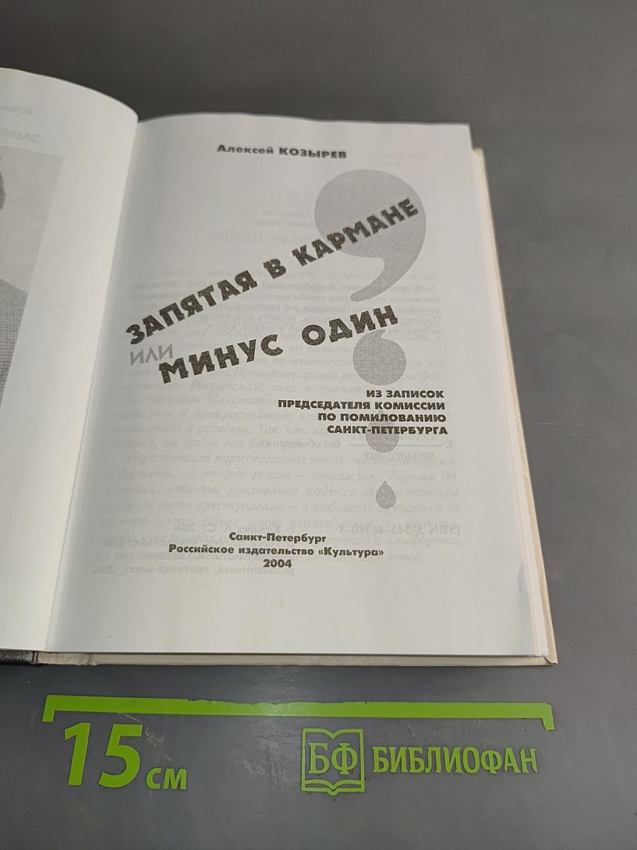 Запятая в кармане, или Минус один