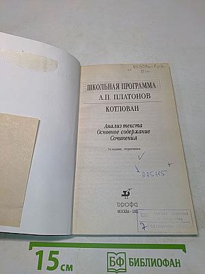 Котлован: Анализ текста. Основное содержание. Сочинения