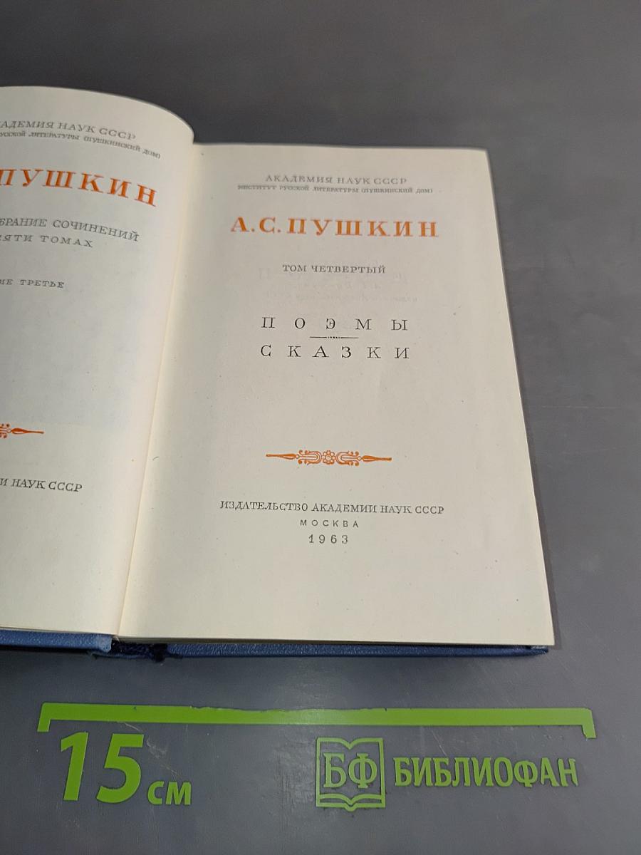 Собрание сочинений в десяти томах. Том четвертый. Поэмы. Сказки