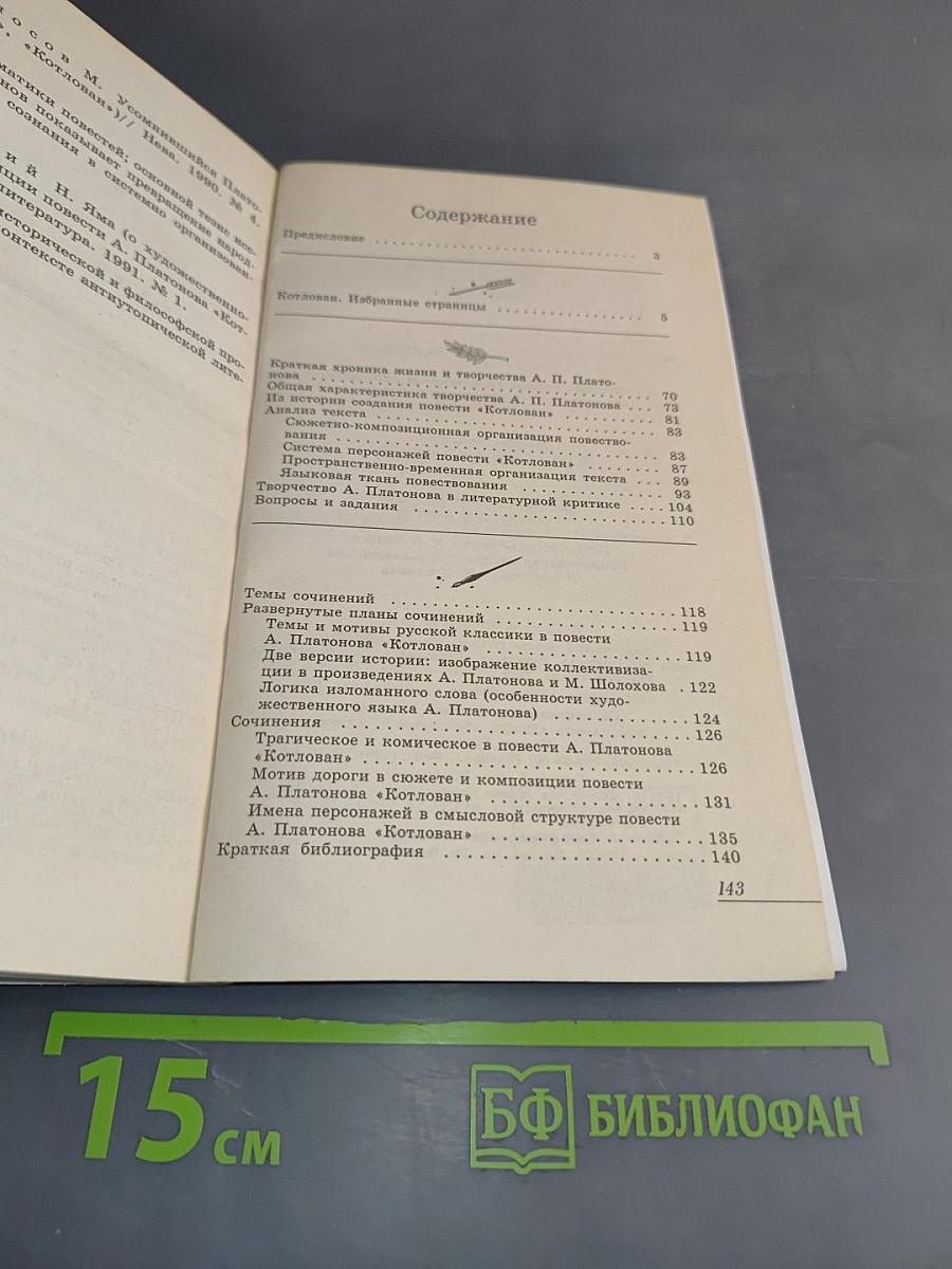 Котлован. Анализ текста. Основное содержание сочинения. Школьная программа