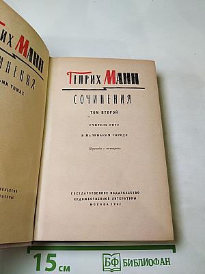 Сочинения. Том второй: Учитель Гнус. В маленьком городе