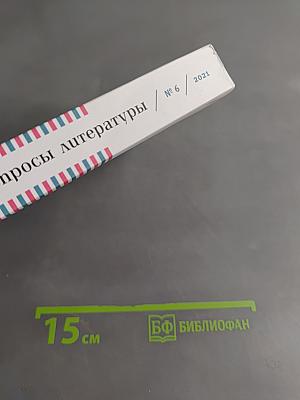 Вопросы литературы № 6