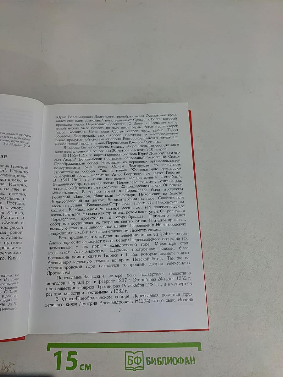 Святой витязь земли Русской