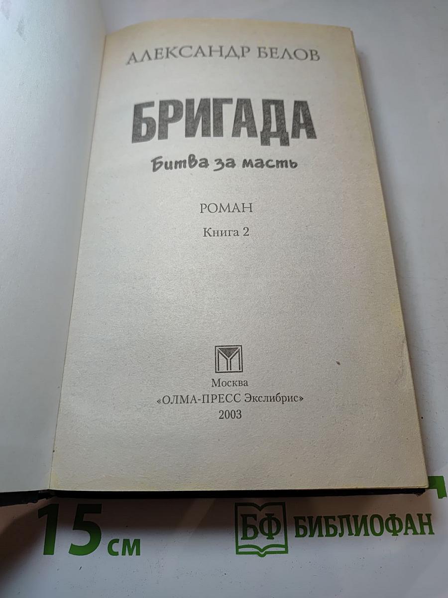 Бригада. Битва за масть. Книга 2