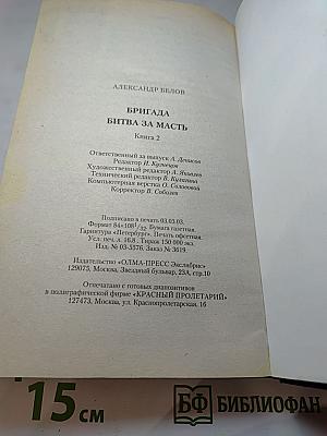 Бригада. Битва за масть. Книга 2