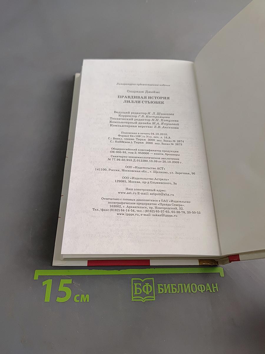 Правдивая история Лилли Стюбек