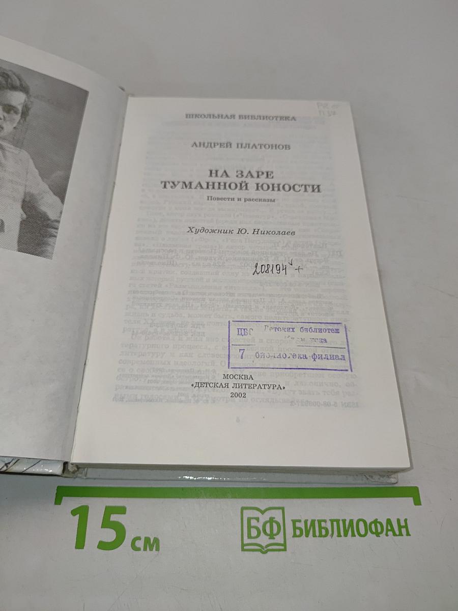 На заре туманной юности