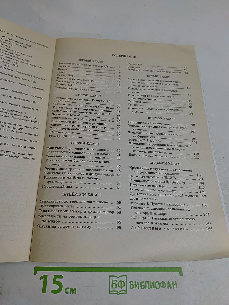 Сольфеджио. Часть 1. Одноголосие