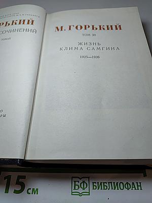 Жизнь Клима Самгина, Том 20