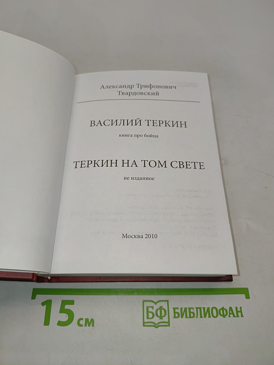 Василий Теркин. Теркин на том свете
