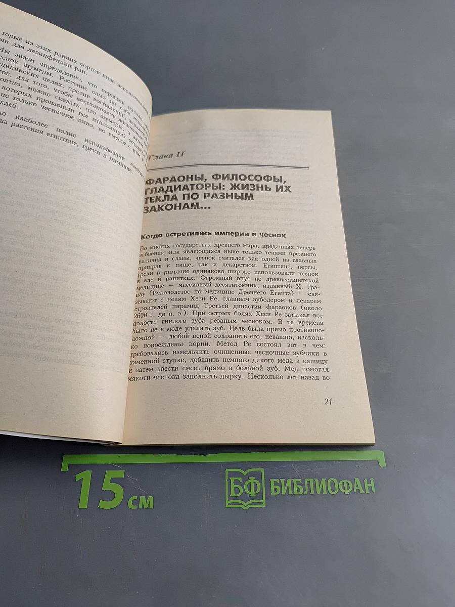 Целительные свойства чеснока