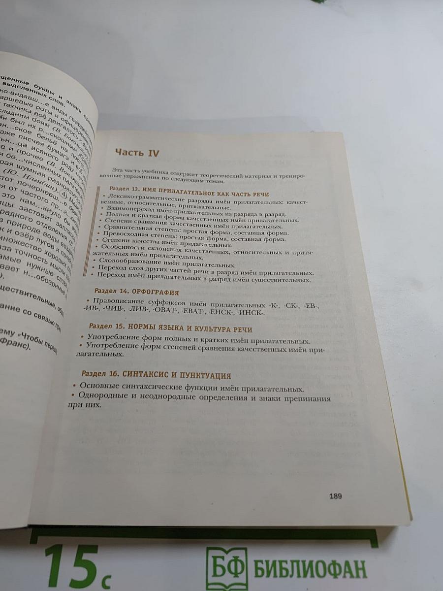 Русский язык. 11 класс. Базовый и углублённый уровни