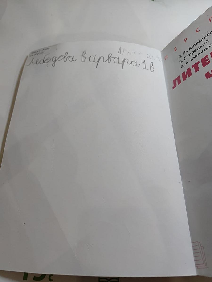 Литературное чтение 1 класс. Часть 1