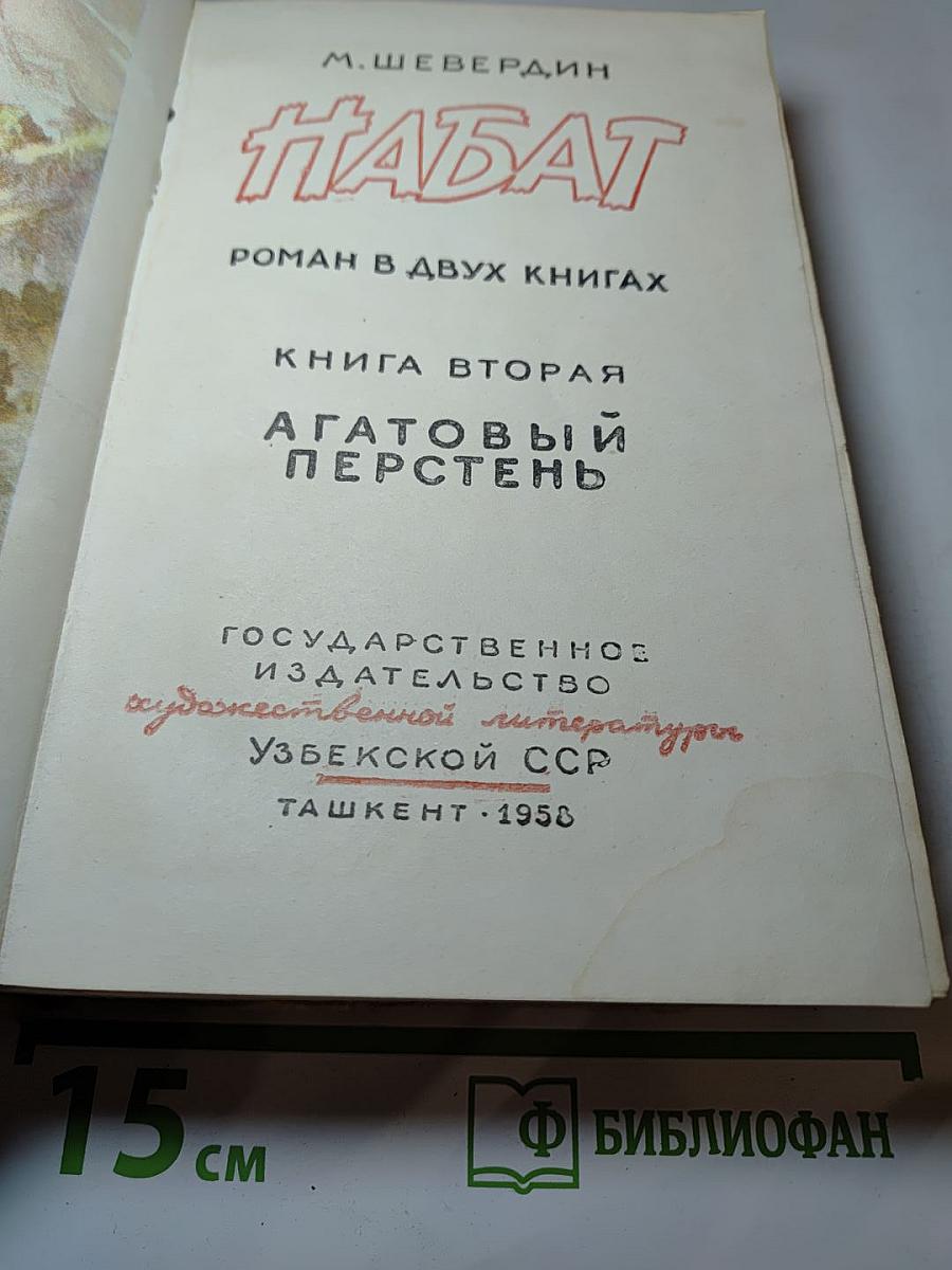 Набат. Роман в двух книгах. Книга вторая. Агатовый перстень