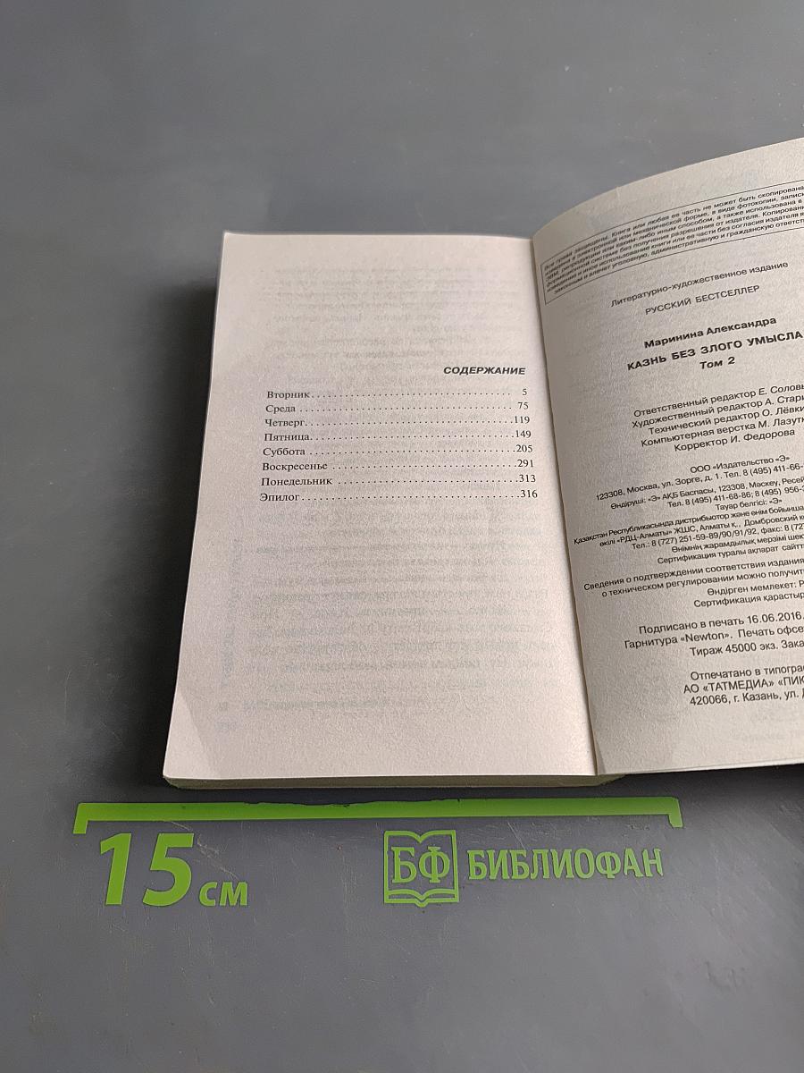 Казнь без злого умысла. Том 2