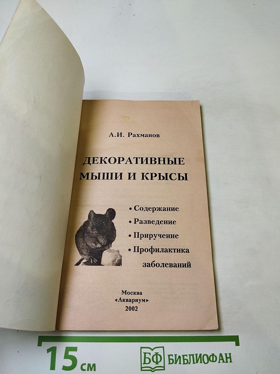 Декоративные мыши и крысы