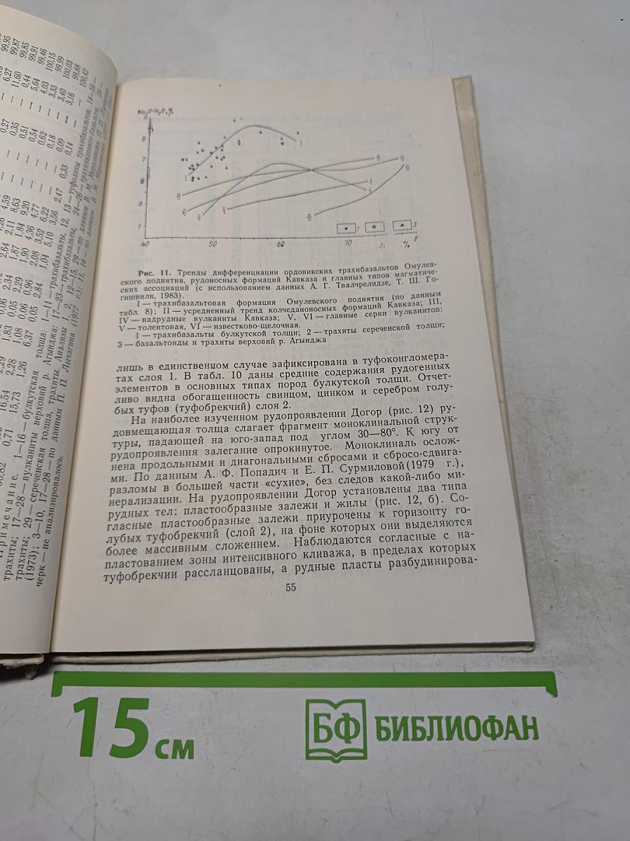 Полиметалли ческое оруденение Омулевского поднятия (Северо-Восток СССР)