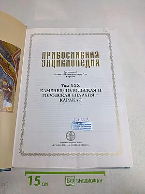 Православная энциклопедия. Том XXX. Каменец-Подольская и городская епархия – Каракал