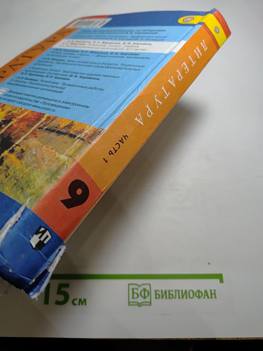 Литература. 9 класс. Часть 1